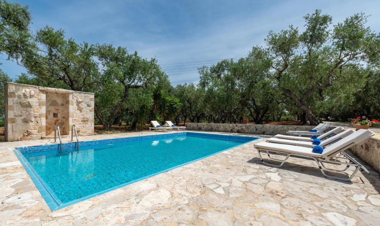 Olivegrove Villa - Nestled In Olive Trees With Private Pool, By Zantewize Трагаки Екстериор снимка